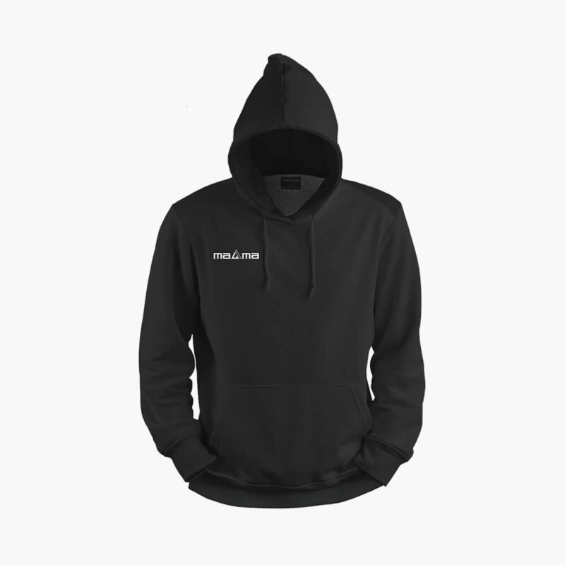 Felpa Fayalit con Cappuccio - Nero