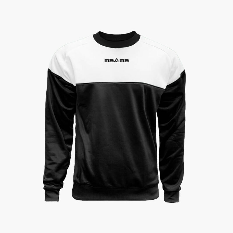 Felpa Magnes - Nero Bianco