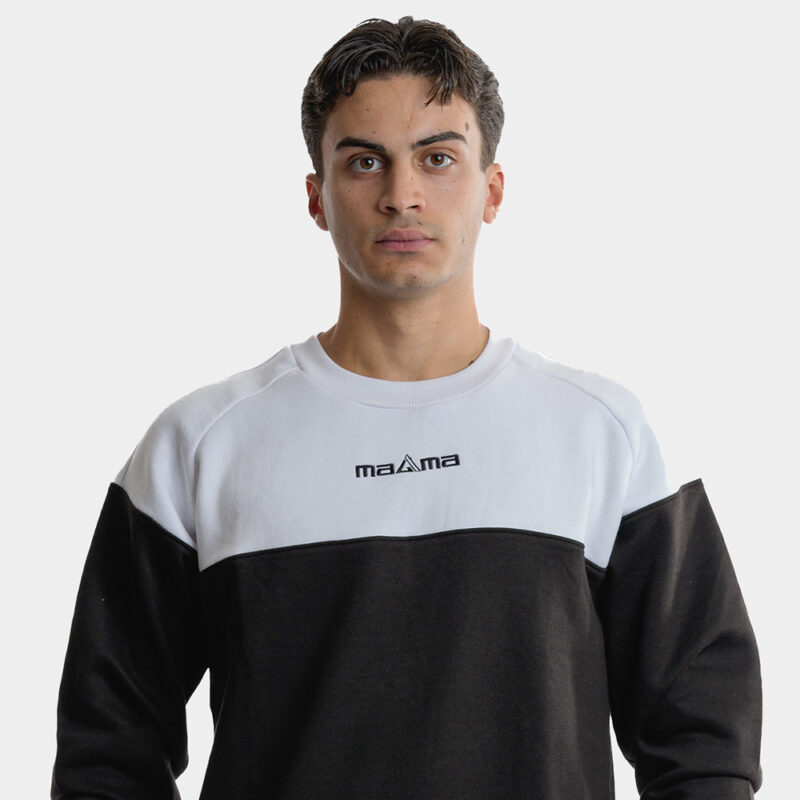 Felpa Magnum - Nero e Grigio