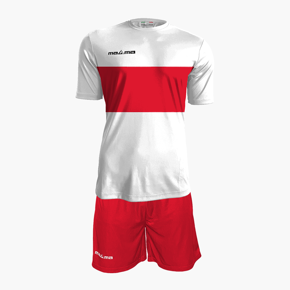 New KIT ONE STRIPE - BIANCO ROSSO