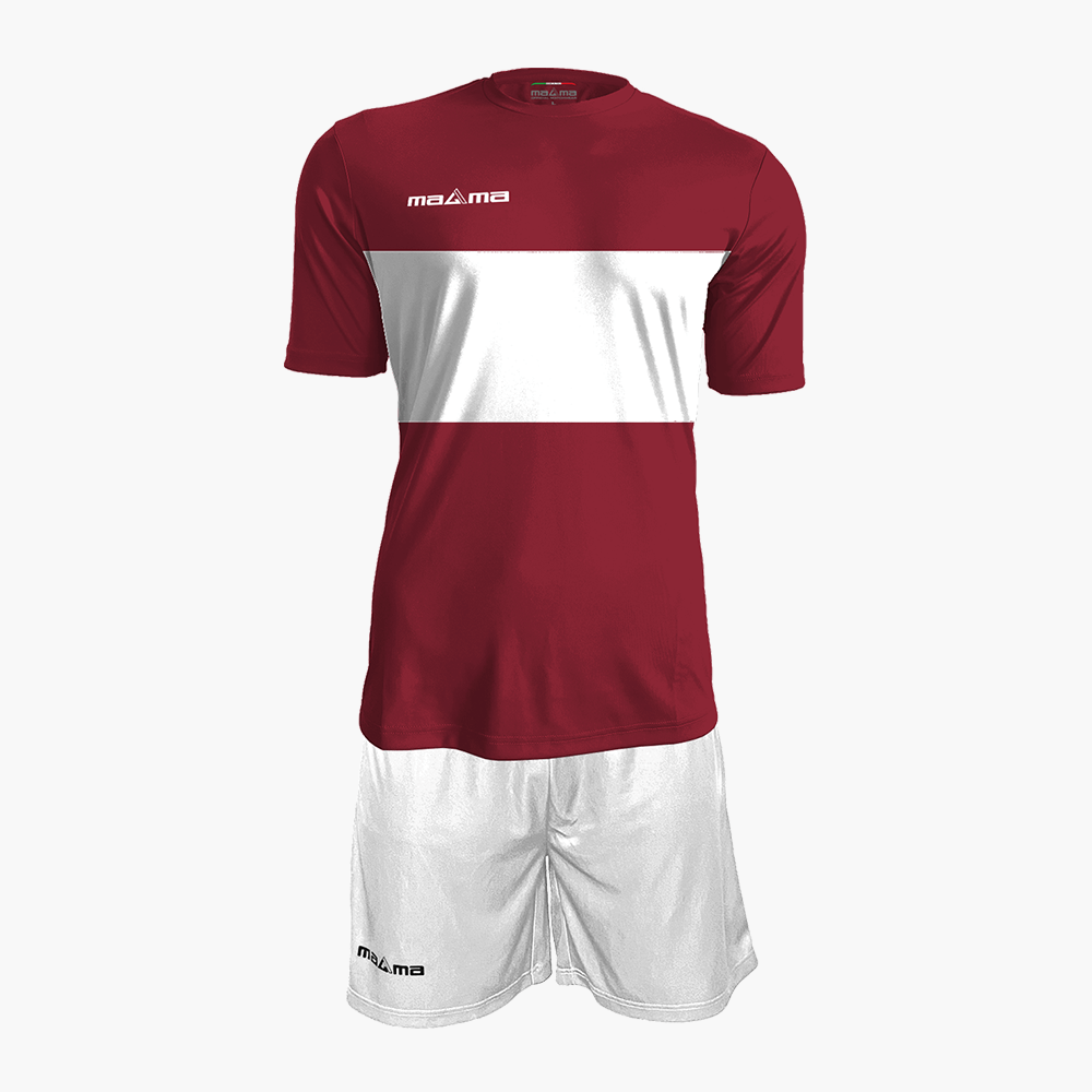 New KIT ONE STRIPE - GRANATA BIANCO
