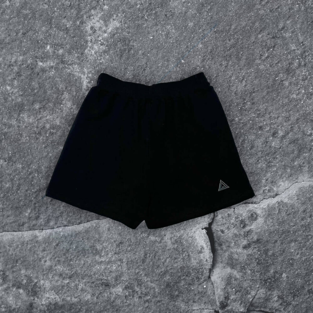 Short Streetwear donna regular nero - retro