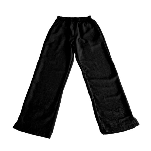 Pantalone donna tasca america - Nero