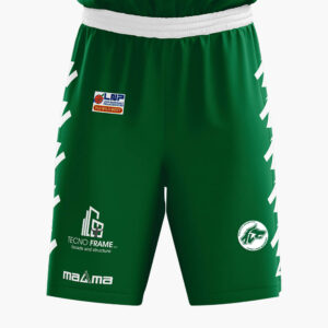 Official Matchwear AVELLINO BASKET - Short verde fronte