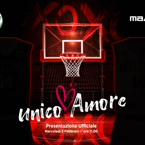 JERSEY Limited Edition UNICO AMORE AVELLINO BASKET 2025