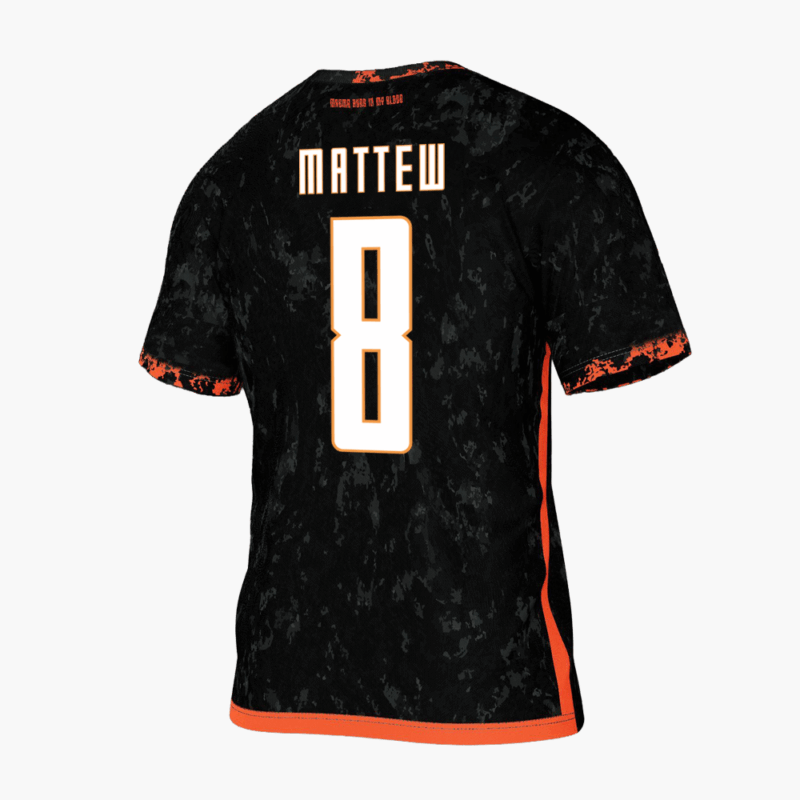 FC MAGMA NAPOLI - Official Away Shirt 25-26 Retro MATTEW 8