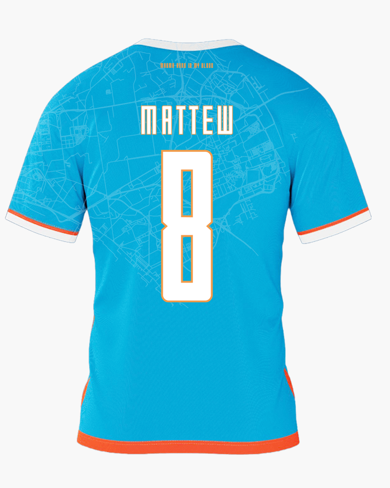 FC MAGMA NAPOLI - Official Home Shirt 25-26 Retro MATTEW 8
