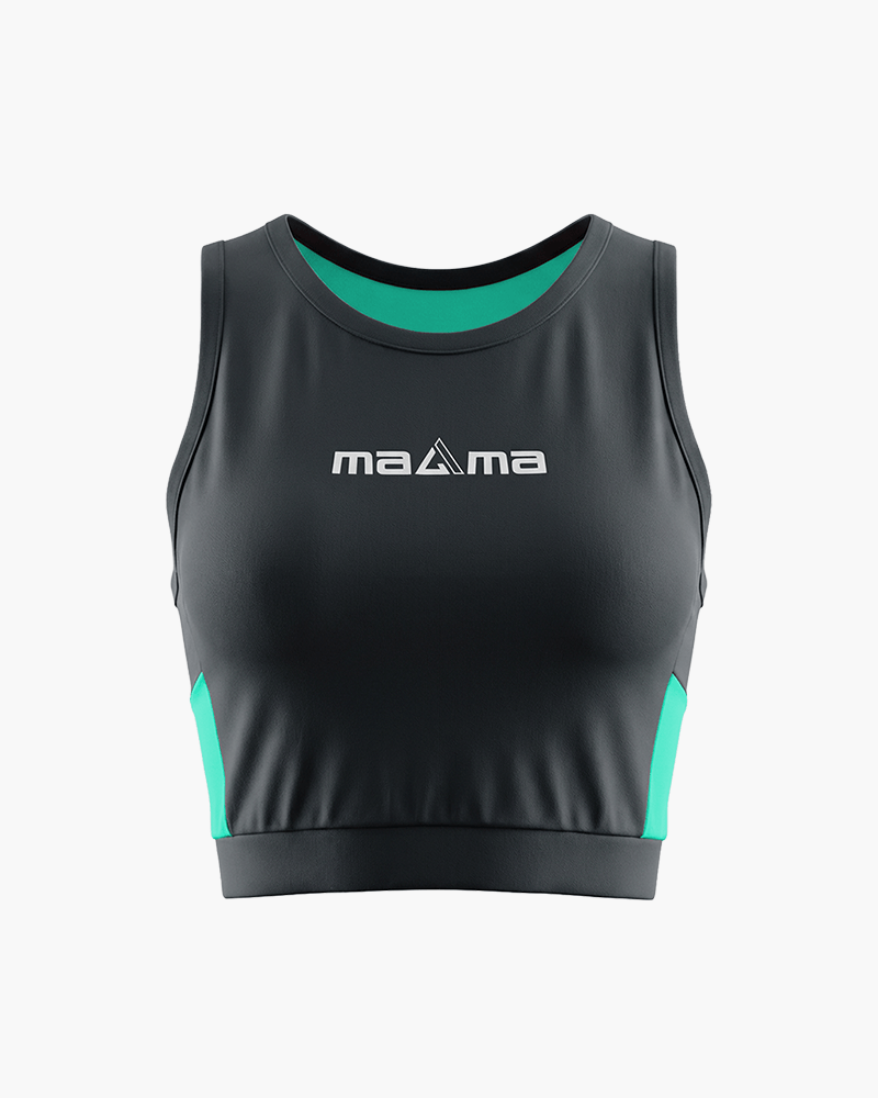 Top Fluoro - Nero Acquamarina