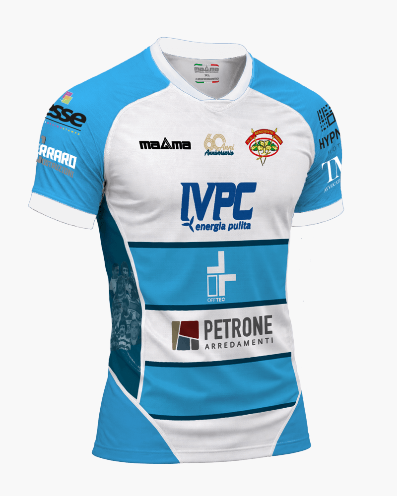 Off. Matchwear RUGBY BENEVENTO - Anniversario 60 anni - Edizione speciale