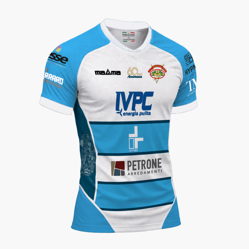 Off. Matchwear RUGBY BENEVENTO - Anniversario 60 anni - Edizione speciale