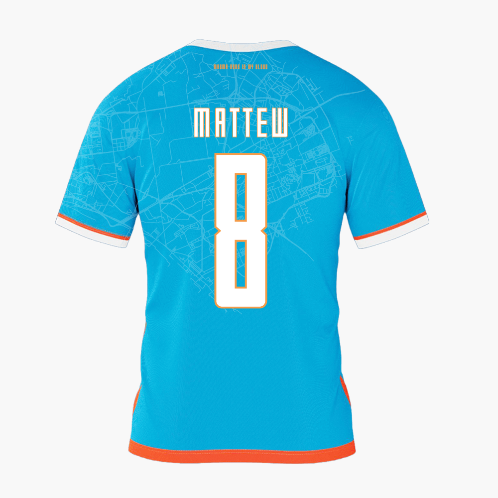 FC MAGMA NAPOLI - Official Home Shirt 25-26 Retro MATTEW 8