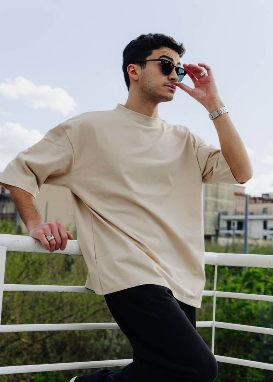 T-SHIRT UNISEX oversize in Jersey