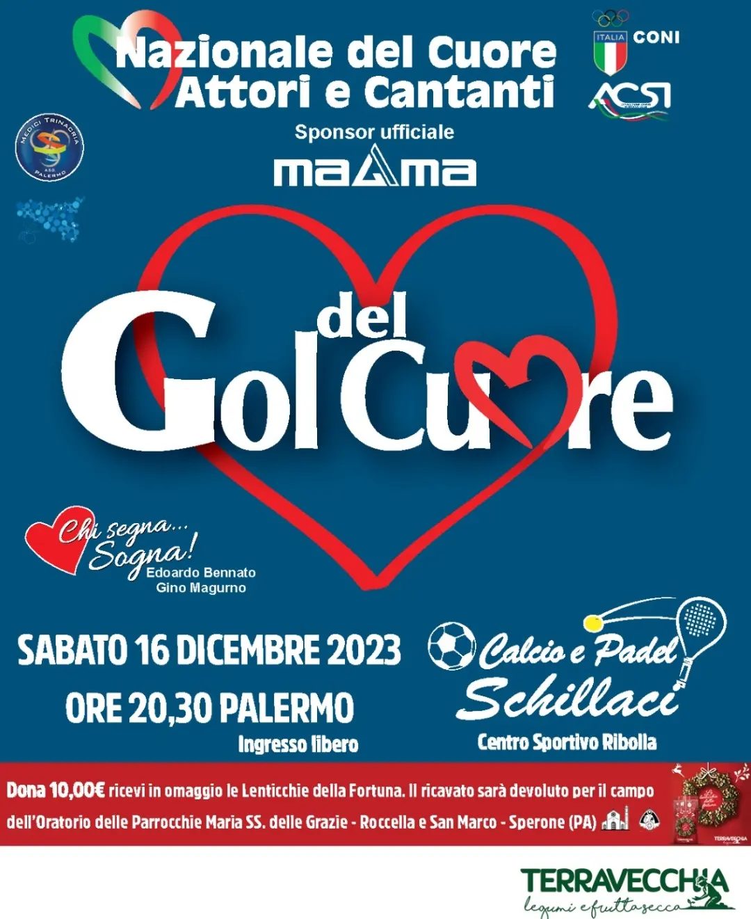 Magma a sostegno del progetto Gol del Cuore