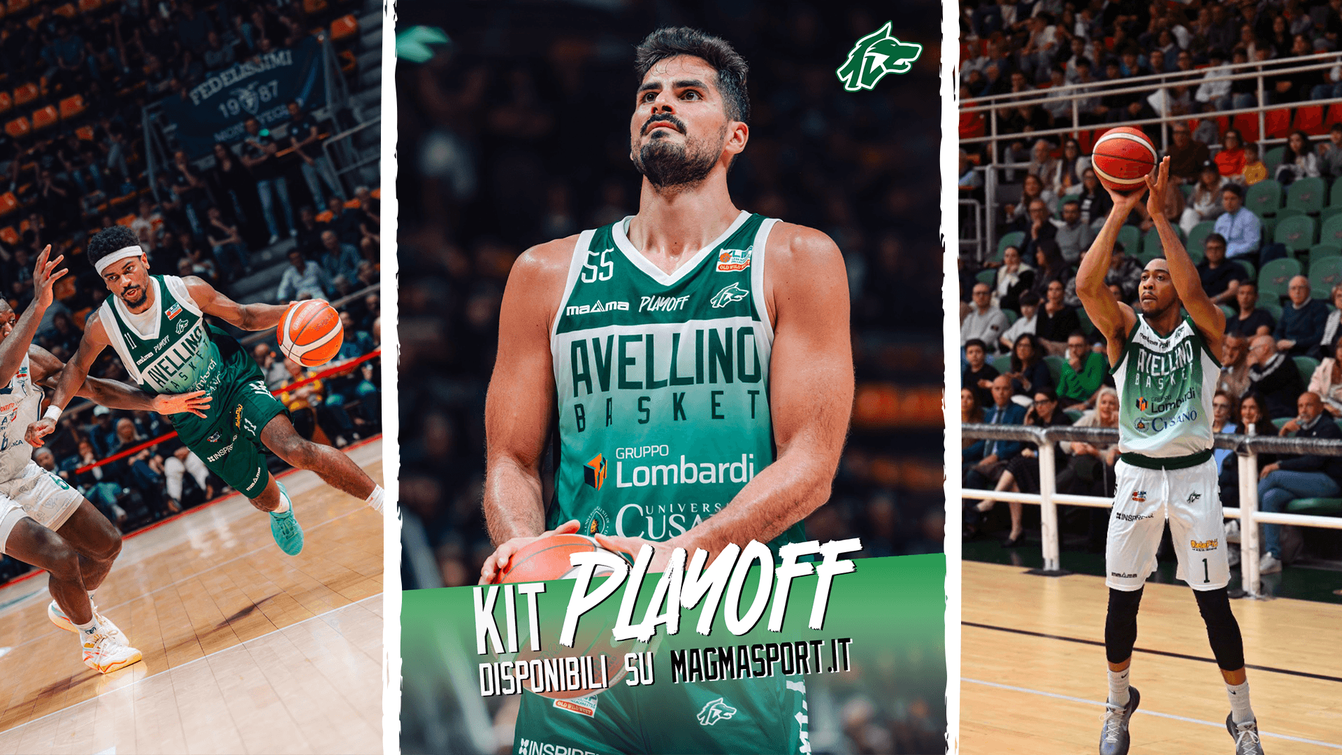 Official Matchwear AVELLINO BASKET PLAYOFF 25-26