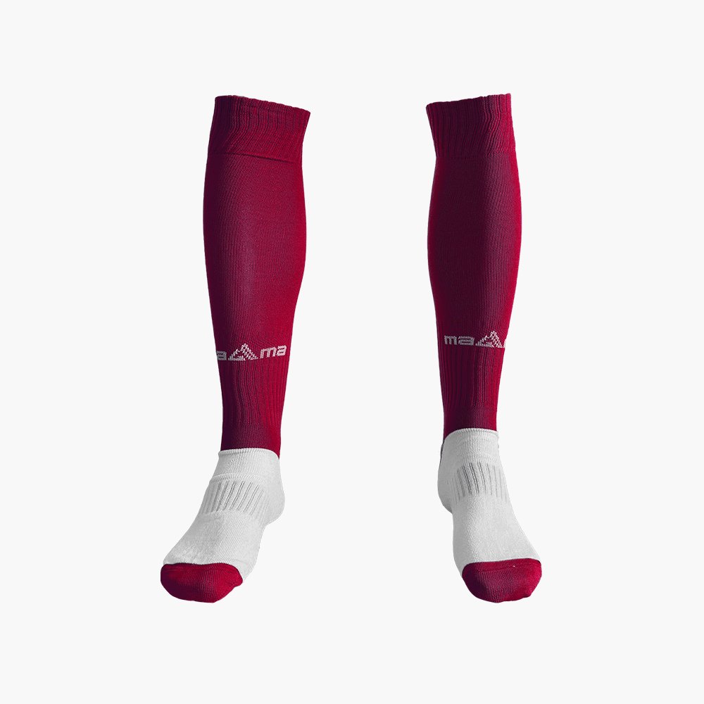 US Livorno 1915 - Calza Calcium Amaranto