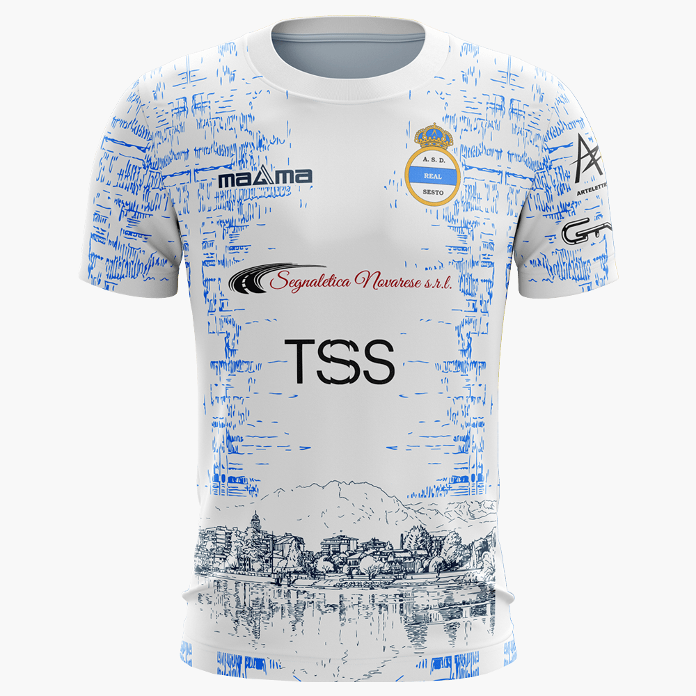 Shirt Official Matchwear REAL SESTO - 26/27 - Home fronte