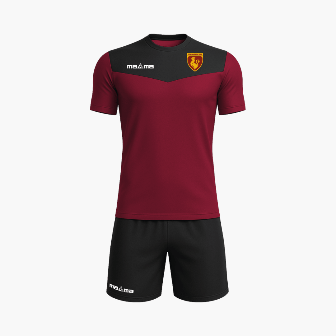 REAL AVERSA Kit Air - granata nero - fronte